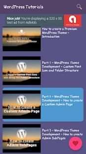 WordPress Complete Tutorials screenshot 2