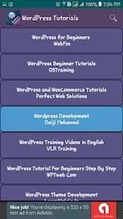 WordPress Complete Tutorials screenshot 7
