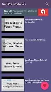 WordPress Complete Tutorials screenshot 3