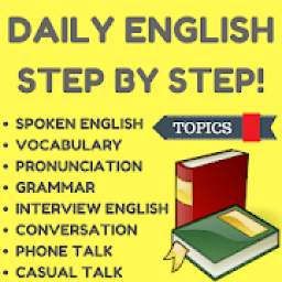 Learn English Step by Step - Spoken English App