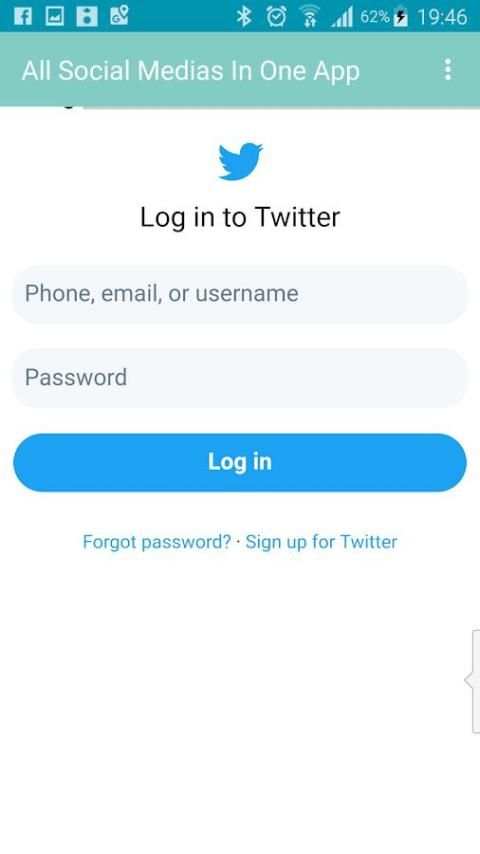 All Social Network in one App screenshot 2