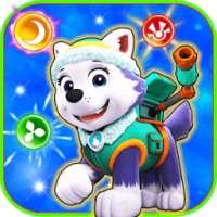 Paw Bubble Superhero Patrols Shooter