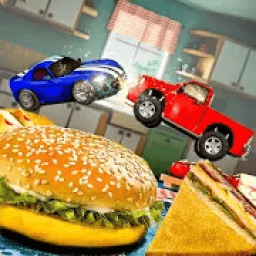 Table Top Car Crash Racing Stunts Drive आइकन