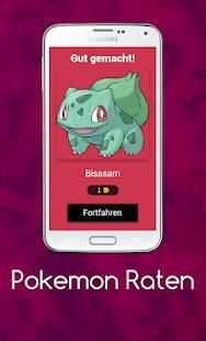 Pokemon Raten 100% Werbefrei screenshot 11