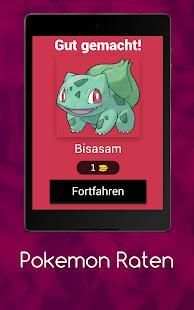 Pokemon Raten 100% Werbefrei screenshot 7