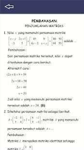 Buku Saku Matriks 5 تصوير الشاشة