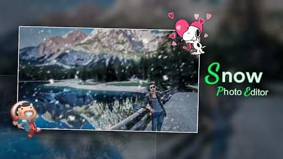 Snow Photo Editor स्क्रीनशॉट 2