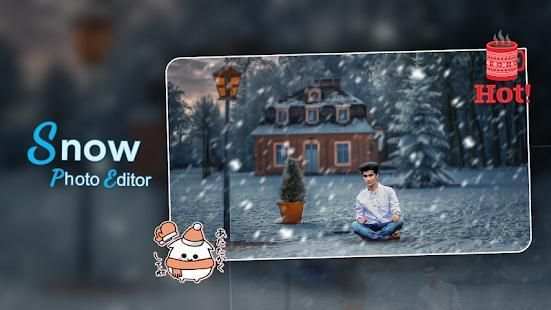 Snow Photo Editor स्क्रीनशॉट 3