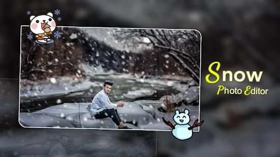 Snow Photo Editor स्क्रीनशॉट 4