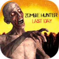 Zombie Hunter survival simulator - Last day target logo