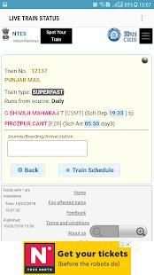 Live Train Status Check स्क्रीनशॉट 1