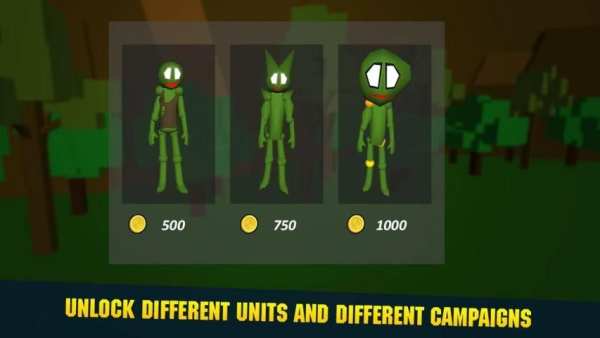 Sticky Man Zombie Fighting Epic Battle Simulator screenshot 2