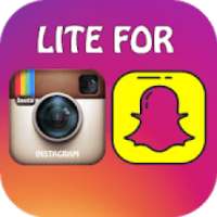 lite for instagram & Snapchat