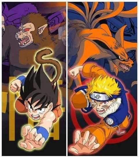 Naruto VS Goku Wallpaper screenshot 4