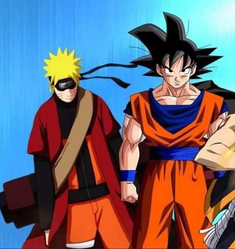 Naruto VS Goku Wallpaper screenshot 2