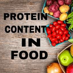 PROTEIN CONTENT IN FOOD