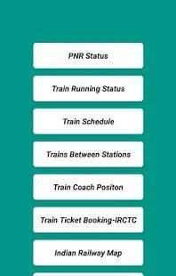 Indian Railway IRCTC Train Info स्क्रीनशॉट 7