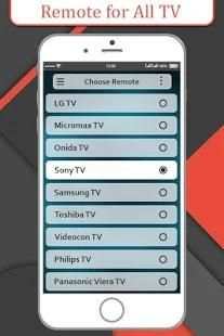 TV Remote : Universal Remote Control स्क्रीनशॉट 1