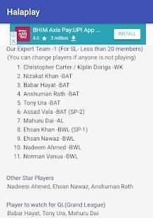 Dream 11 Tips Baba, Free Fantasy Cricket Tips screenshot 1