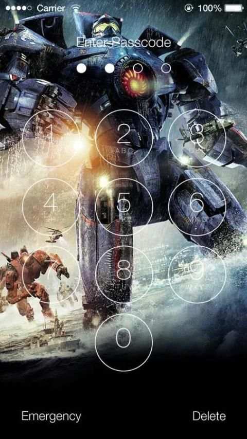 Pasific Rim HD Wallpapers Lock Screen स्क्रीनशॉट 4