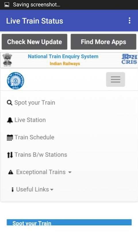 Live Train Status screenshot 1