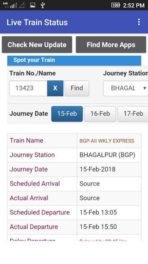 Live Train Status screenshot 2