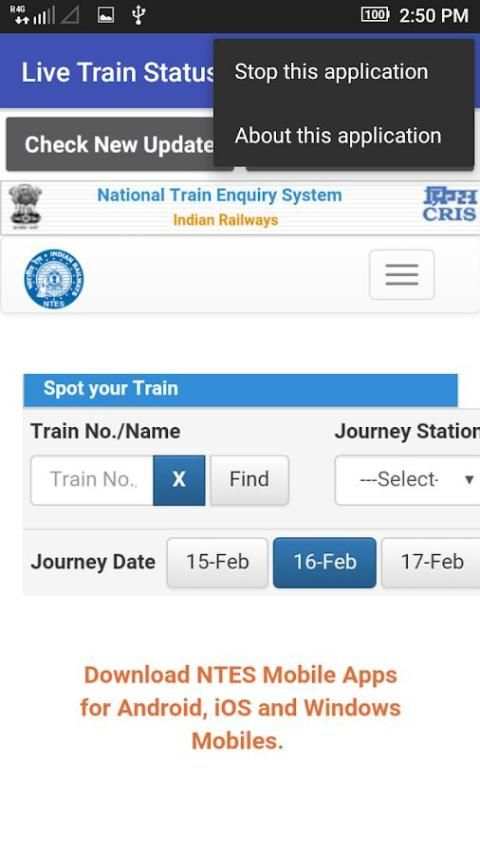 Live Train Status screenshot 4