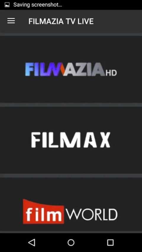 Filmazia Live Channel screenshot 1