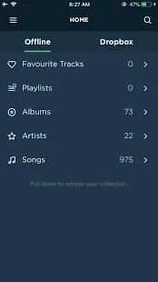 Dropify - Cloud Music Player screenshot 8
