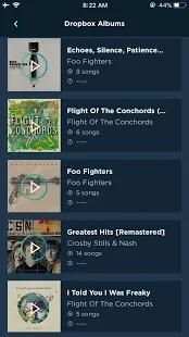 Dropify - Cloud Music Player screenshot 4