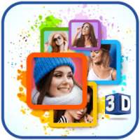 3D Collage Photo Frame