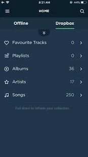 Dropify - Cloud Music Player screenshot 5