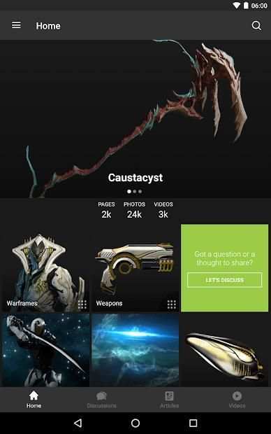 FANDOM for: Warframe screenshot 5
