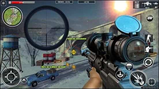 Snow Sniper Shooting screenshot 10