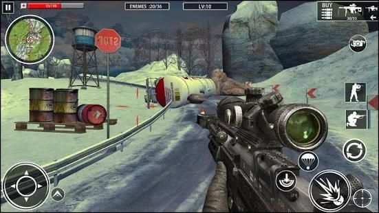 Snow Sniper Shooting screenshot 9