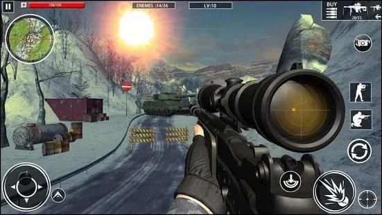 Snow Sniper Shooting screenshot 8