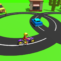 Bike Racing Circle Crash icon