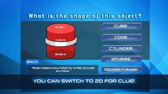 3D Geometry Shapes Learning Advance Solid Objects स्क्रीनशॉट 15