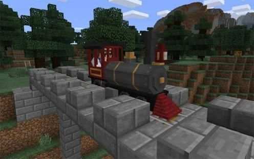 Train Mod MCPE screenshot 1