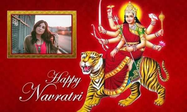 Navratri photo frame screenshot 1
