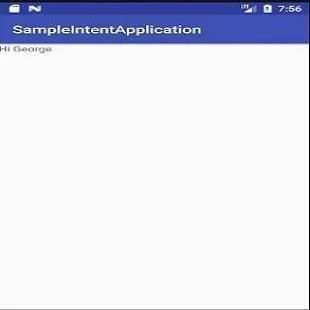 Simple Intent App screenshot 1