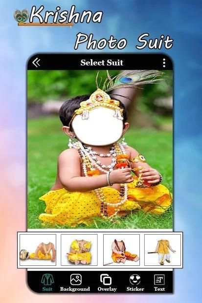 Krishna Photo Suit : Kanha Photo Frame स्क्रीनशॉट 7