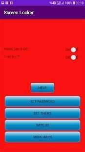 Screen Lock Alarm Security 2018 screenshot 5