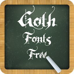 Goth Fonts Free иконка
