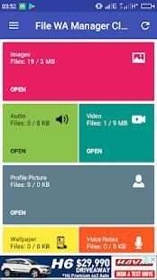 File WA Manager Cleaner screenshot 2
