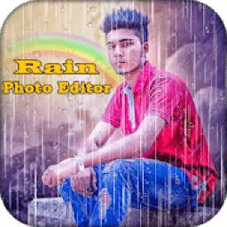 Rain Effect Photo Editor : Rainy Photo Frame 2018