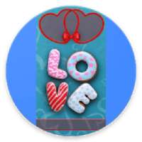 Desain Mentahan Custom Case Love on 9Apps