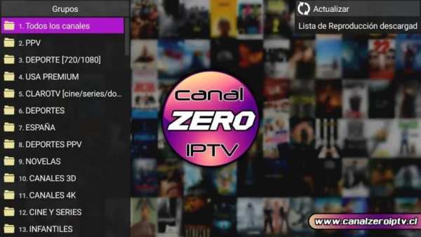 Zero IPTV Player screenshot 3