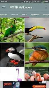 MX 3D Wallpaper स्क्रीनशॉट 8