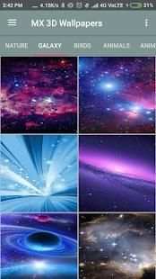 MX 3D Wallpaper स्क्रीनशॉट 1